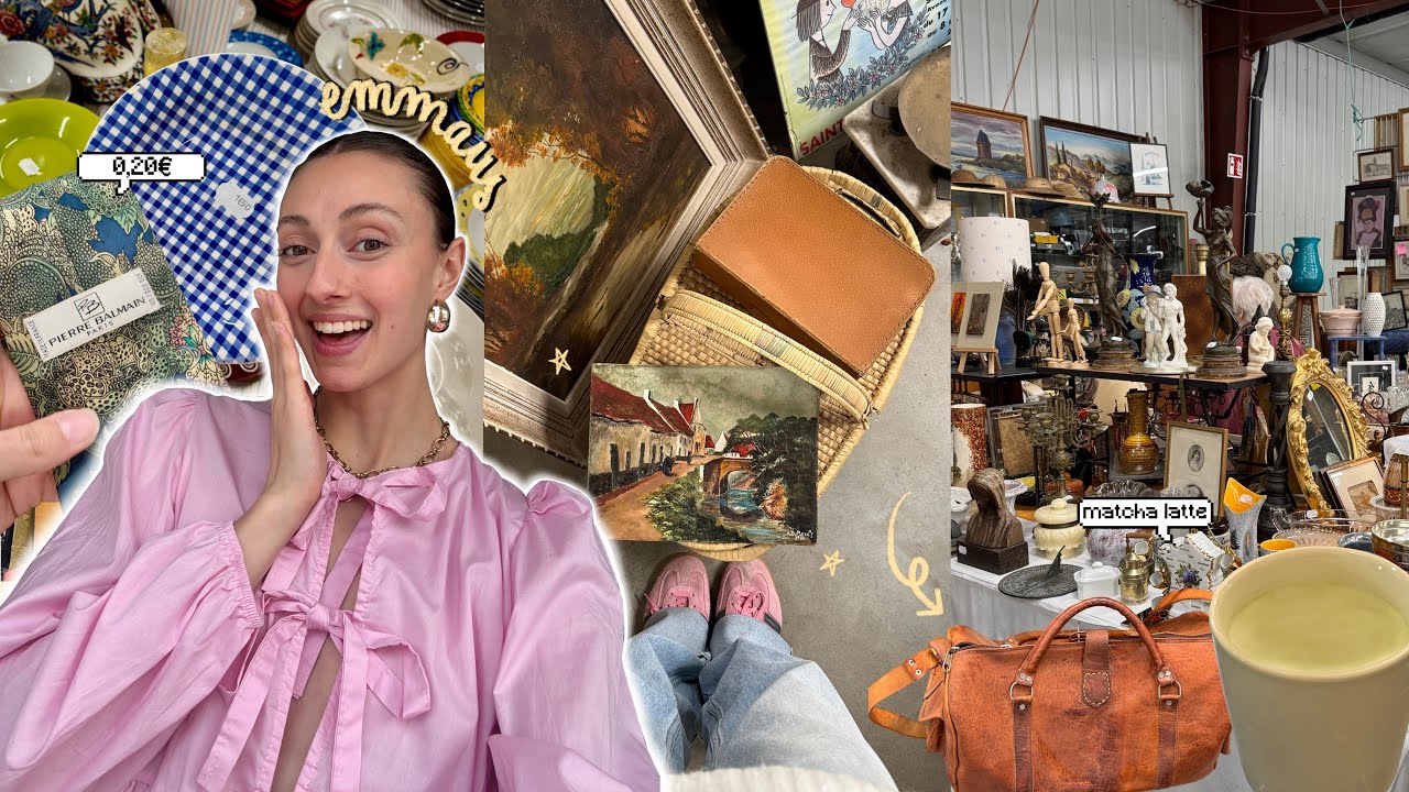 Viens chiner avec moi à Emmaus & en friperies ! (VLOG)