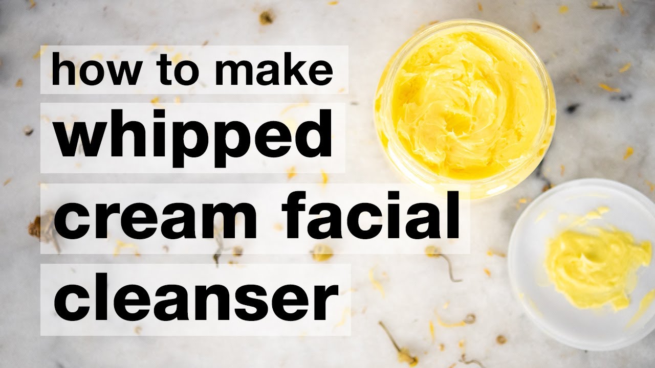 diy cream cleanser