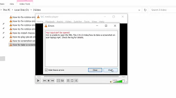 (RESOLVED) Your input can't be opened: VLC is unable to open the MRL