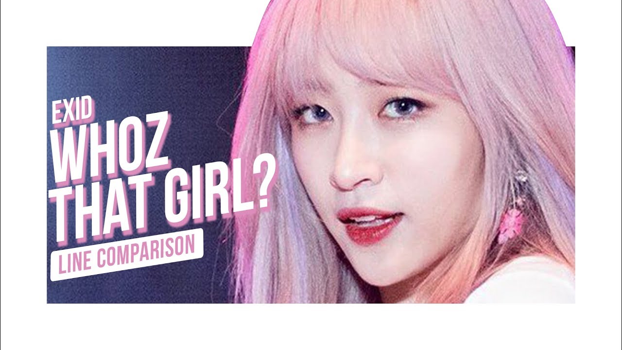 EXID - Whoz That Girl : Line Comparison : OT6 vs OT5