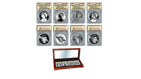 2017 Set of 4 "69" FDOI LE 499 American Liberty Silver M...