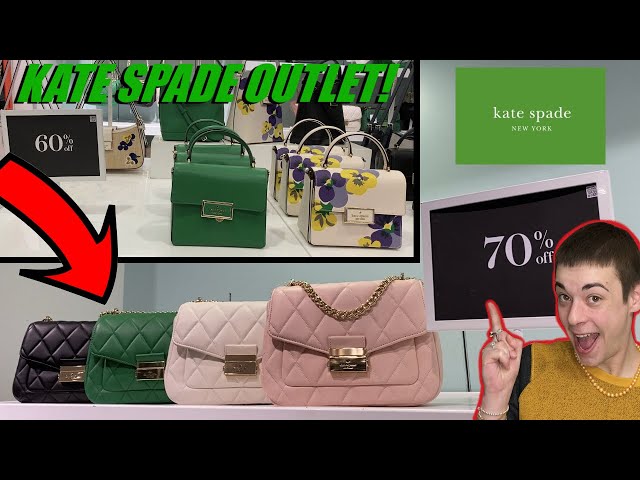 Kate Spade Outlet SPRING RELEASES! + NEW Carey Shoulder Bags