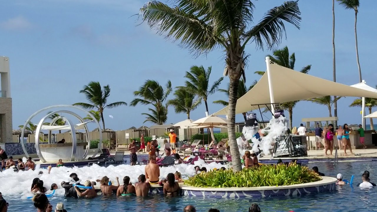 The Chic by Royalton in Punta Cana Foam Party! YouTube