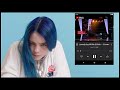 Billie Eilish Reaction Justin - Lovely the voice kids