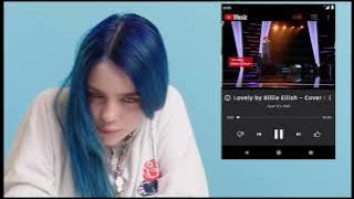 Billie Eilish Reaction Justin - Lovely the voice kids