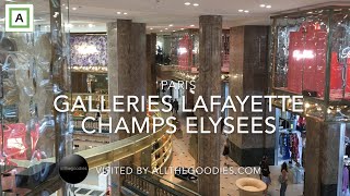 Galleries Lafayette - new concept store on Champs Elysees, Paris