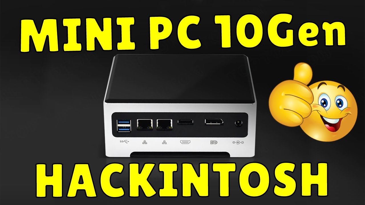 MINI PC 10Gen i9-10885H DO ALIEXPRESS como HACKINTOSH (HACKMINI