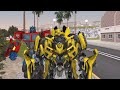 🤖Kisah Robot Transformer Bumblebee Si Penjaga Kota Pemberani🤕 Gta Lucu😂