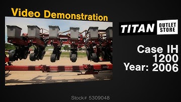 2006 Case IH 1200,16R30, UPTIME READY!, Vac Meter, Markers Sold on ELS!