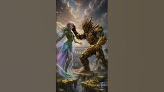 Floraiya’s Fall, Aurum’s Grief – The Fusion of Steel and Bloom #aifights #aifusion #shorts