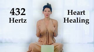 432Hz Crystal Sound Bowl - Healing Heart Chakra Activation