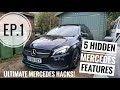 *5 MERCEDES A CLASS TIPS* You might not know!! - W176 A Class Motorsport Edition