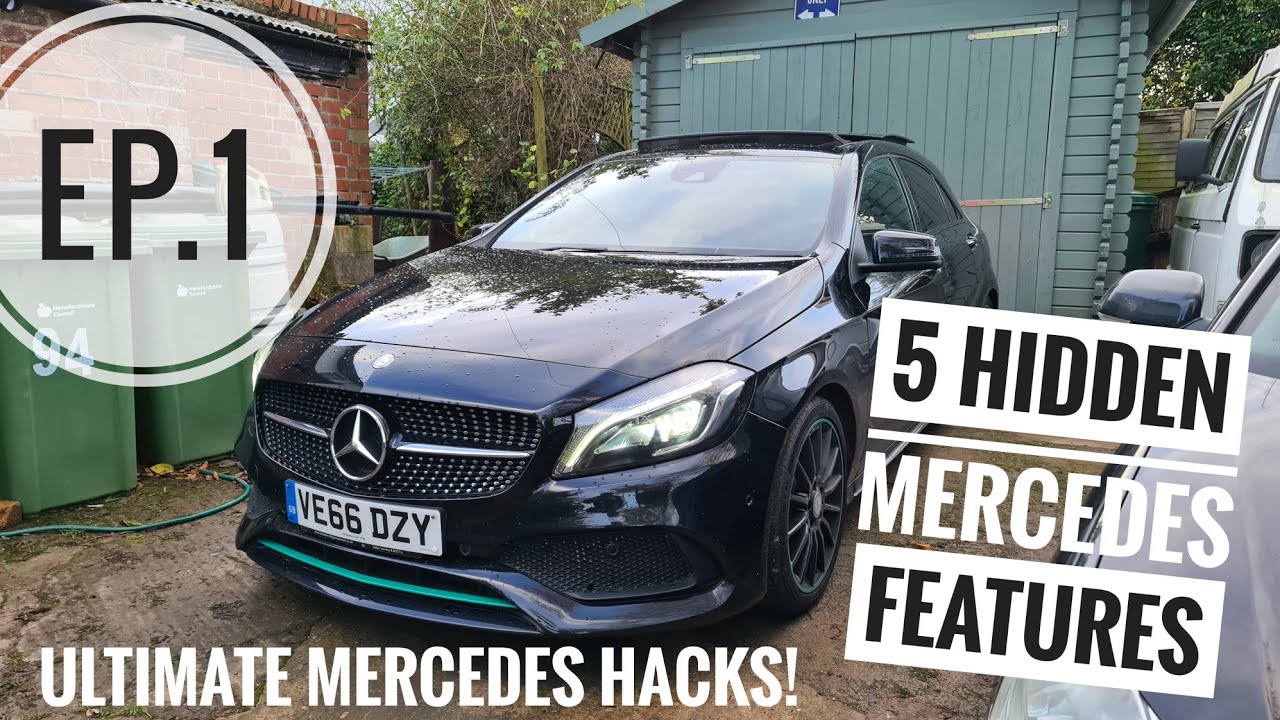*5 MERCEDES A CLASS TIPS* You might not know!! W176 A Class