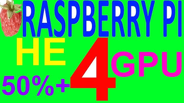 Тест обзор fps gpu графика raspberry pi 3 4 малина расбери разберри пи пай 4 b