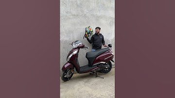 Tvs Jupiter 125 Smart X Connect helmet challenge #shorts