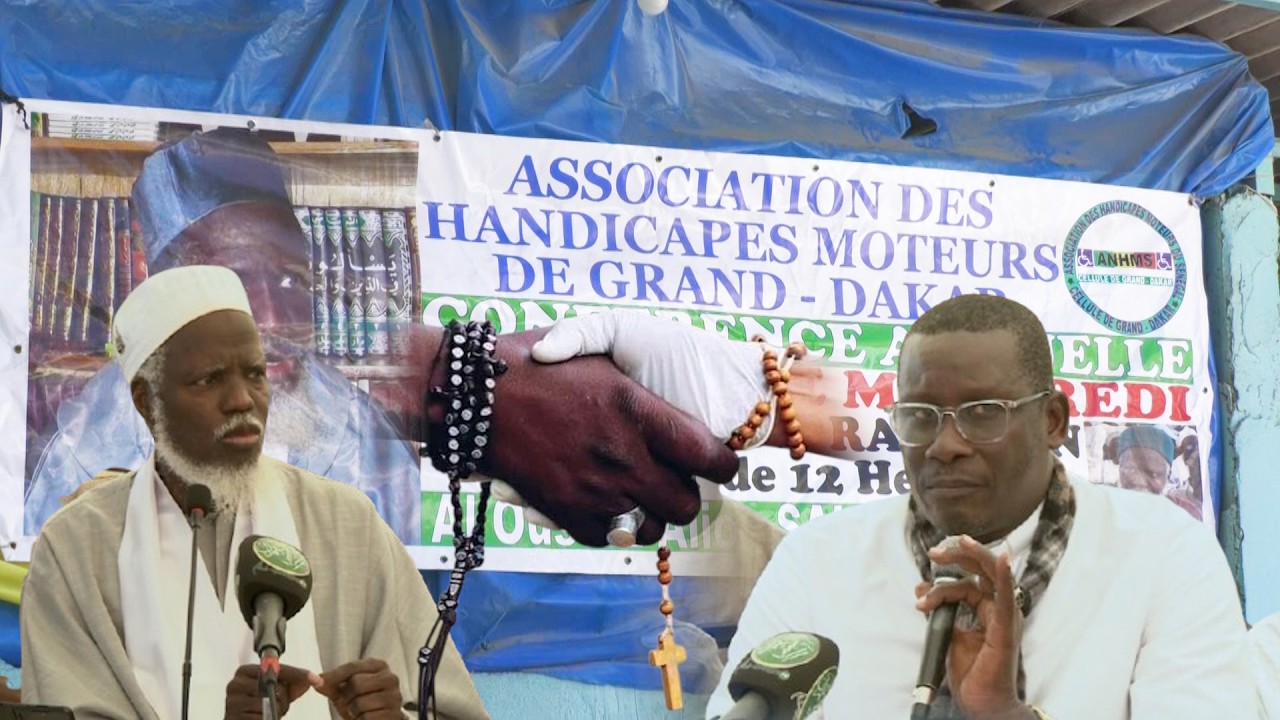 CONFERENCE ANNUELLE  : ASSOCIATION DES HANDICAPÉS MOTEURS  DE GRAND DAKAR AK OUSTAZ ALIOUNE SALL