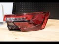 2020-2022 VW Jetta LED Tail Light Disassembly