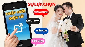 Thiết kế THIỆP CƯỚI ONLINE đơn giản đầy đủ: Thông tin, Thời gian & Địa điểm Google Maps,Mừng cưới,..