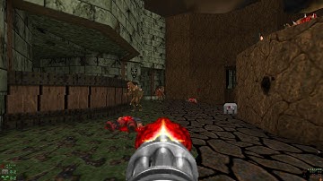 Doom 2 BFG No Rest for the Living - 04 Hell Mountain - UV All Secrets - UHD 4K