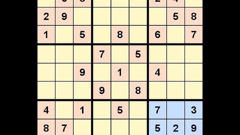 How to Solve Los Angeles Times Sudoku Impossible July 24, 2022