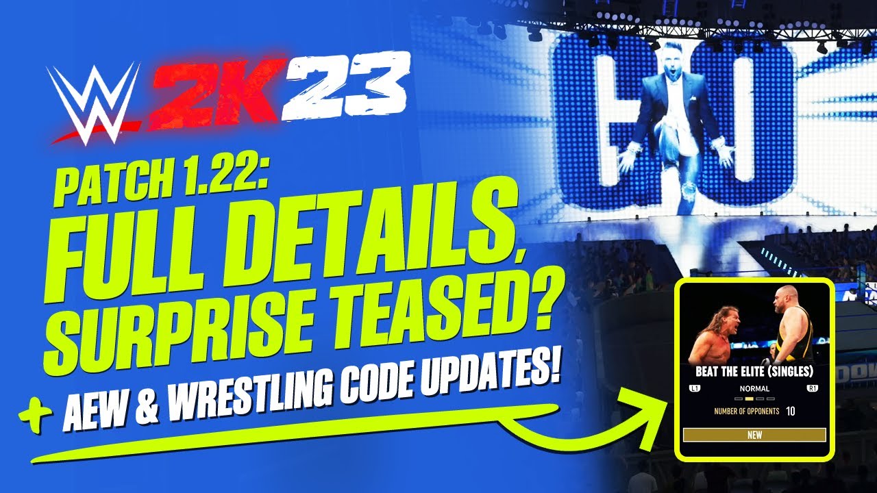 WWE 2K23 Patch 1.22: Full Details, Surprise Teased?, Plus Fight Forever ...