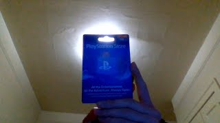 Me Redeeming A Giftcard! #5: Another $25 Playstation Store Giftcard