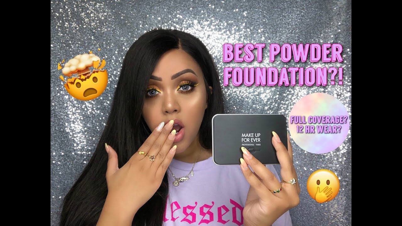 NEW MAKE UP FOR - VELVET SKIN BLURRING POWDER FOUNDATION || & TRY-ON YouTube