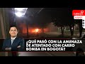 ¿Hay amenazas por atentado con carro bomba en Bogotá?