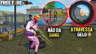 A NOVA SNIPER QUE NÃO DA DANO NO INIMIGO E ATRAVESSA GEL, TESTEI A NOVA SNIPER M82B - free fire!