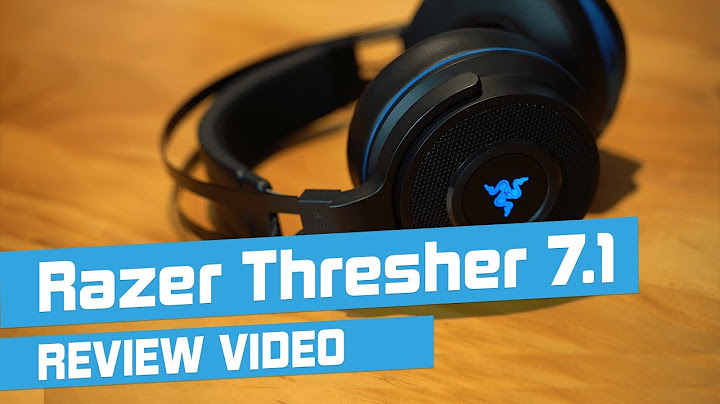 Razer thresher 7.1 ps4 review
