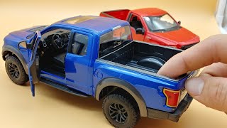 Diecast Unboxing - Ford Raptor 124 Scale Diecast Model Truck By Maisto