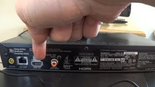 How to Setup a Sony Blue-Ray Disc/DVD Player