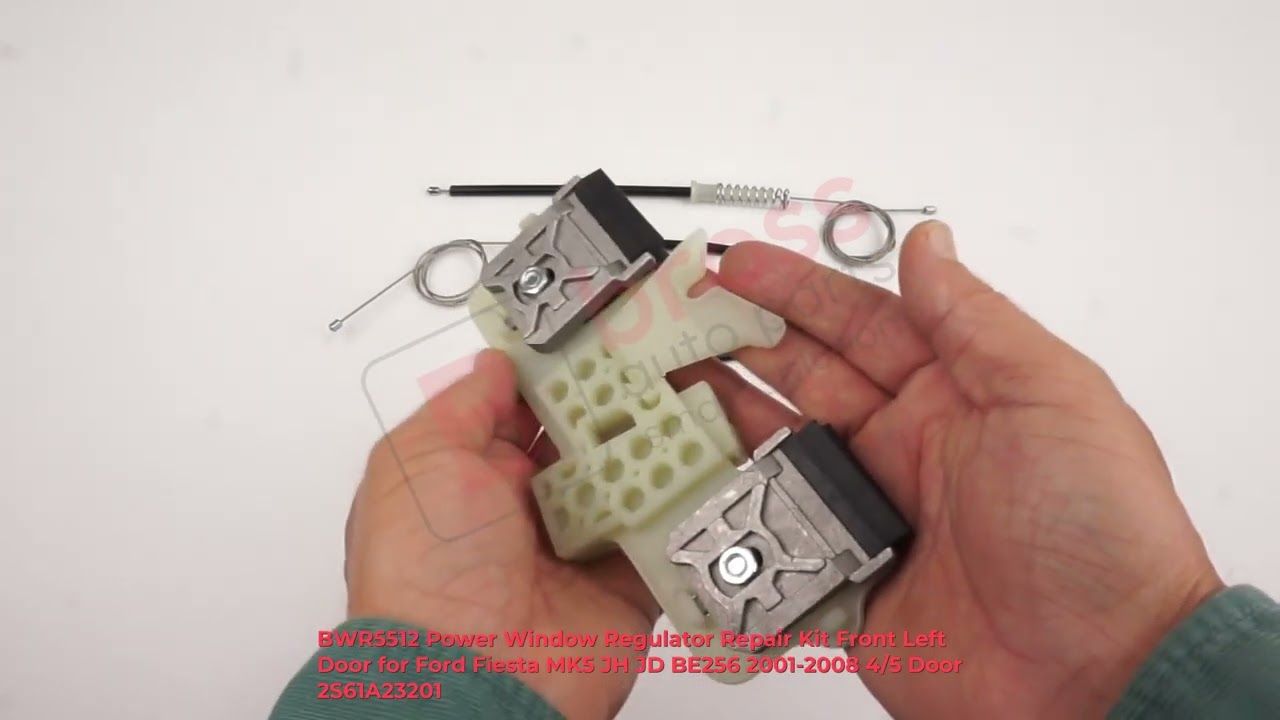BWR5512 Window Regulator Repair Kit Front Left Door for Ford Fiesta MK5 JH JD 2001-2008 4/5 Door