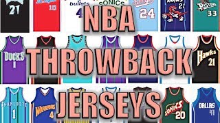 Top 15 NBA Throwback Jerseys