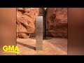 Mysterious structure disappears from Utah desert l GMA