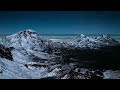 Sisters mountain range night to day timelapse 8k oregon