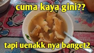 Sop ayam pak min klaten. cuma kaya gini tapi enak bangett.. Kuliner Semarang #81. 