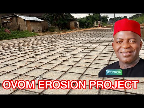 OVOM STREET CONCRETE PAVEMENT CONTINUES