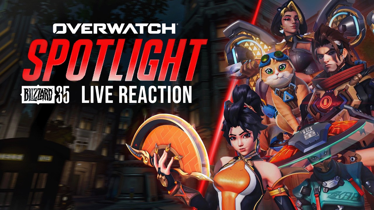 REAGIAMO allo SPOTLIGHT DI OVERWATCH 2026!! 5 NUOVI EROI!!