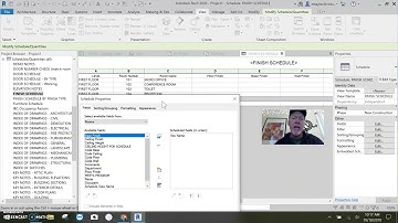 Making a SCHEDULE KEY