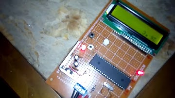 pic16f877a with sensor lm35