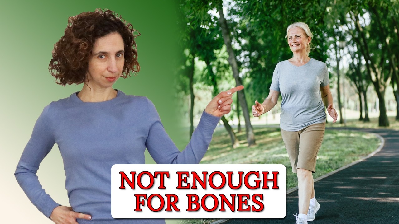 Почему одной ходьбы недостаточно для здоровья костей (и что делать вместо этого)