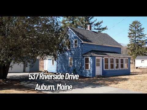 537 riverside Drive, Auburn, ME home video tour