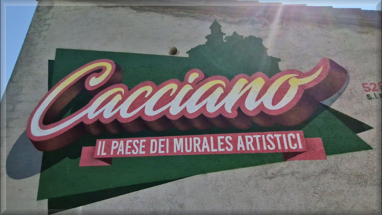 Cacciano, il paese dei Murales Artistici - Fabriano (AN)