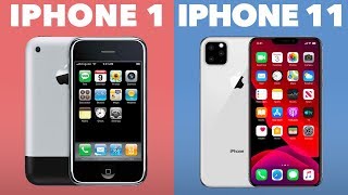 Evolution of the iPhone ( iPhone 1 - iPhone 11 ) Updated