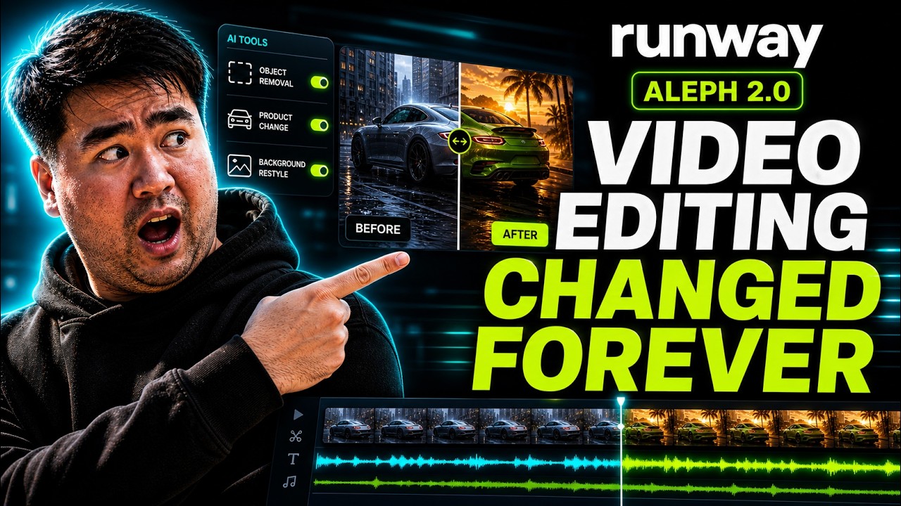 Runway Aleph 2.0 - Edit Videos With AI