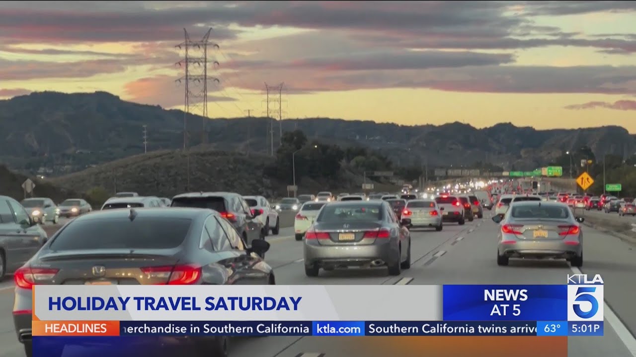 Read more about the article Heavy traffic and crowds expected at LAX and SoCal roads for Christmas weekend – KTLA 5