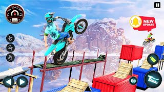 Stuntman Bike Moto Racing Game - 3D Extreme Motorcycle Race Driver - Android GamePlay screenshot 5