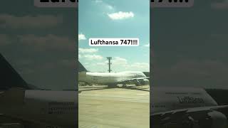 Spotted a Lufthansa 747 IRL!!!#avnerd #aviation #youtubeshorts #lufthansa
