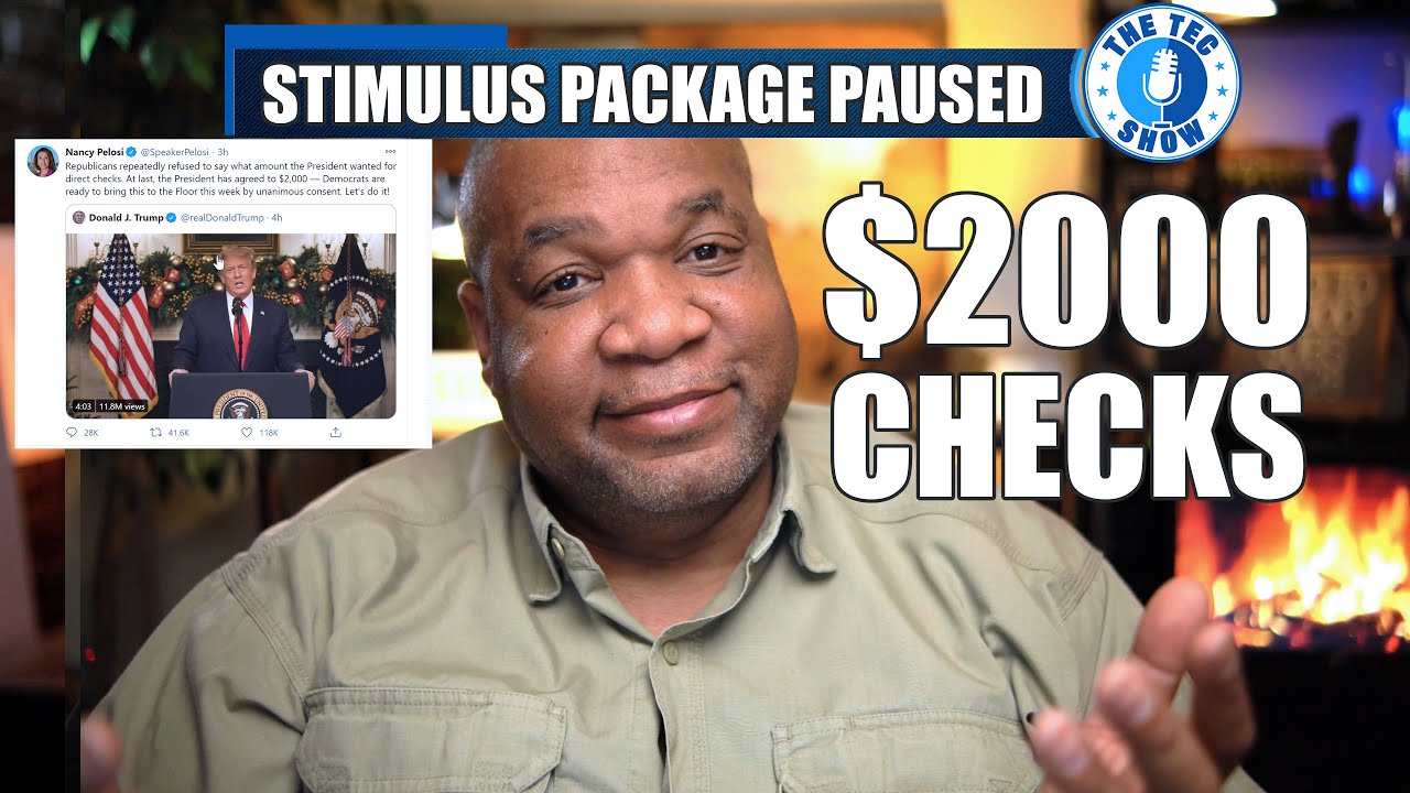 YES!! $2000 Second Stimulus Check Still In Play: President Trump Disappointed In Stimulus Package